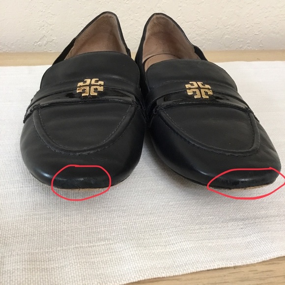 Tory Burch Jolie Stretch-Leather Loafers in black size 8.5 - Picture 7 of 10